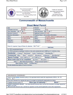 massachusetts sheet metal license|massachusetts sheet metal permit application.